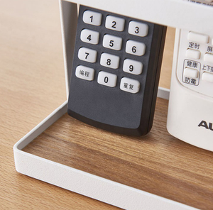 เดสก์ท็อปห้องนั่งเล่นห้องน้ําจัดเก็บไม้โทรศัพท์นาฬิกาจัดเก็บรีโมทคอนโทรล Rack - Product Image 6