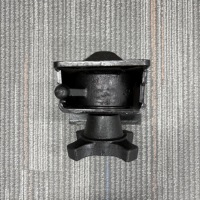 Verrou de conteneur 100 % acier forgé haute résistance, 52 mm, rétractable, certifié ISO 1161, 15,5 kg, pour camion