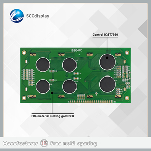 Giá rẻ 19264 đồ họa <span class=keywords><strong>LCD</strong></span> phông chữ Trung Quốc thư viện jxd19264fc STN tiêu cực mô-đun hiển thị cụ mô-đun afficheur <span class=keywords><strong>LCD</strong></span> - Product Image 3
