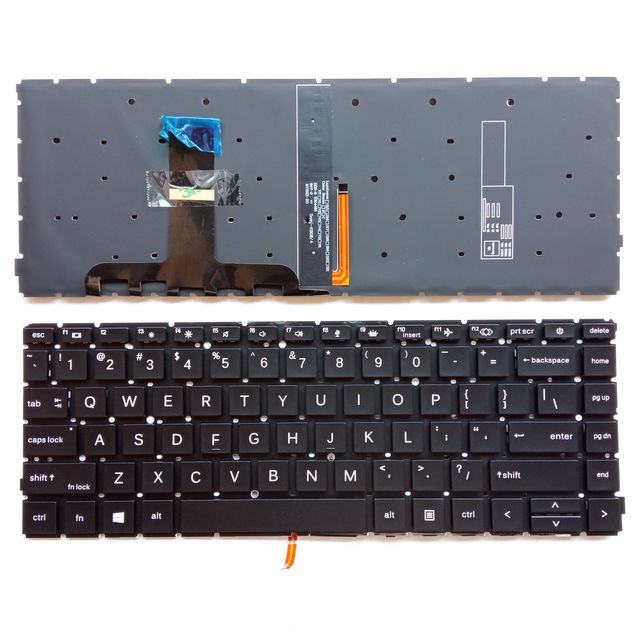 US Laptop Keyboard for HP ProBook 440 G8 G9 445 G8 G9 V195246EK1 M23769-B31 M23769-001 Gateron Brand Portable Keyboard New