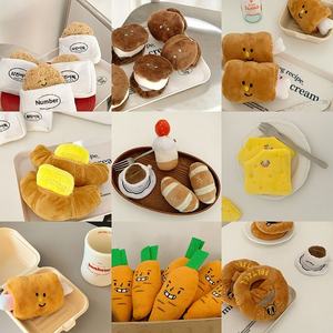 Nouveau jouet à mâcher pour chiot en peluche, non imperméable, avec odeur de pain caché, sonore, pour le nettoyage des dents - Product Image 3