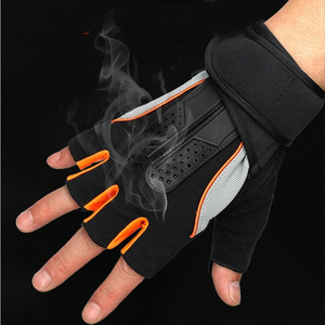 Coexistence 2026 Custom Logo Unisex Fitness Cycling Half Finger Breathable Wrist Support Gym <b>Dumbbell</b> Weightlifting Sport - Product Image 3