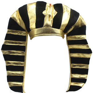 Halloween Party Costume <strong>Easter</strong> <strong>Hat</strong> Gold Egyptian Pharaoh <strong>Hat</strong> - Product Image 1