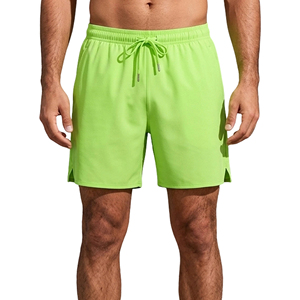 Durable Team Sports Shorts Men Quick Dry Uniform Style Fabric Reinforced Seams <b>Elastic</b> Waist Adjustable Drawstring Standard - Product Image 1