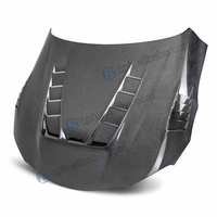Capot de ventilation en fibre de carbone véritable style TV personnalisé pour Toyota GR Supra A90 A91 2020-2024 – Amélioration du capot et des ailes en carbone