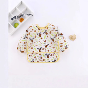 Otoño Invierno Baberos de bebé con estampado completo Kidsren Capucha de vestir inversa y ropa de comer con diseño pintado de arroz fresco <span class=keywords><strong>K</strong></span> - Product Image 2