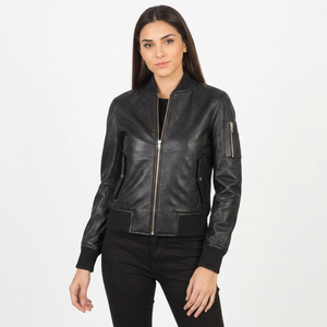 Maßgefertigte Logo-Lederjacken für Herren mit Eigenem Design, Outdoor-Freizeitjacke mit Stehkragen und Stickerei, Modische Winter-Lederjacken - Product Image 2