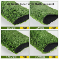 Meilleur prix Gazon artificiel écologique 20-50 mm pour jardin et décoration extérieure Aspect naturel Faux gazon PE