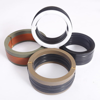 Joint de piston en tissu Chevron pour cylindre hydraulique, joint en V en fibre d'aramide, joint en V en cuir 35 x 54 x 52