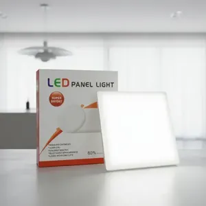 Confezione da 5 Lampade LED Quadrate Moderne 36W Luce Bianca 6500K - Product Image 2