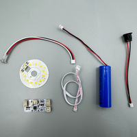 Module de lampe de table LED à intensité variable avec interrupteur tactile CCT 5V alimenté par batterie rechargeable Type-C pour lampe de lecture de bureau