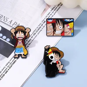 Anime Metal Lapel Pin Gift Suit High Quality Manufacture Custom Soft Enamel Pin