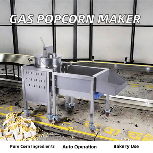 Factory Industrial Gas Automatic <b>Popcorn</b> <b>Machine</b> for Bakery Use Corn-Based 1 Year Warranty - Product Image 2