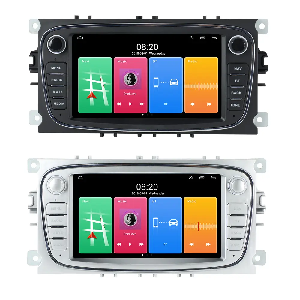 Navifly Android 11 1 16GB/2 32GB Carplay Autoradio für FORD/Focus/S-MAX/Mondeo mk4/C-MAX/Galaxy Autoradio Radio