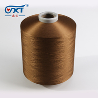 Fil extensible DTY en nylon 6 teint en masse de haute qualité 50D/24F pour le tricot et le tissage