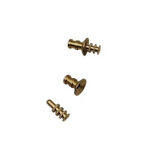 Connecteur de meuble en cuivre plaqué laiton, quincaillerie durable pour support de table et fixation d'étagère - Product Image 5