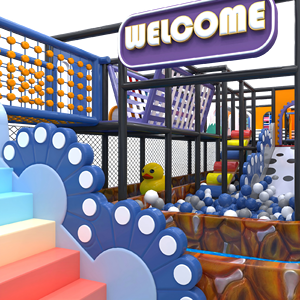 Aoleao Custom Cartoon Indoor Playground Maze Ball Pit Climbing Parent-Child Interactive Mall Soft Play CE TUV Certified - Product Image 1