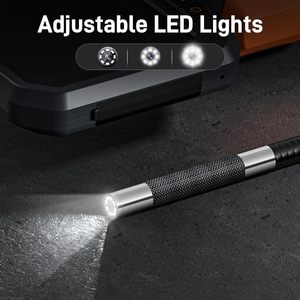 Tổng thể chọn teslong 5ft công nghiệp nội soi kiểm tra máy ảnh hai chiều khớp nối borescope ánh sáng linh hoạt khớp nối thăm dò - Product Image 6
