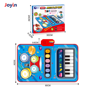 Jouets d'éducation précoce musique Piano tapis de danse <span class=keywords><strong>Jazz</strong></span> tambour 2-en-1 sol Piano clavier tapis de jeu tapis de Piano pour les enfants - Product Image 2