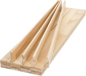 Tiras <span class=keywords><strong>de</strong></span> <span class=keywords><strong>Madera</strong></span>, Palitos <span class=keywords><strong>de</strong></span> <span class=keywords><strong>Madera</strong></span> para Manualidades, 20 Piezas <span class=keywords><strong>de</strong></span> Varillas Cuadradas <span class=keywords><strong>de</strong></span> <span class=keywords><strong>Madera</strong></span> para Manualidades, Piezas <span class=keywords><strong>de</strong></span> <span class=keywords><strong>Madera</strong></span> <span class=keywords><strong>de</strong></span> Pino sin Acabado para Manualidades - Product Image 1