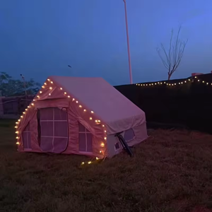 Một Cắm Trại Ngoài Trời Lớn Inflatable Cube Lều Để Bán Inflatable Nơi Trú Ẩn Mười Yurt Nơi Trú Ẩn 8 Người Đàn Ông Inflatable Roof Top Không Khí Lều - Product Image 2