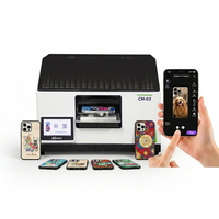 Nouvelle imprimante jet d'encre UV A5 avec tête d'impression XP600, automatique et portable, pour balles de golf, coques de téléphone, batteries externes, écouteurs