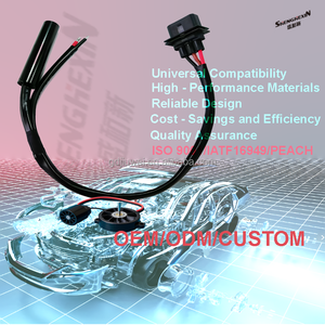 カーラジエーターファンモーターワイヤーバンドルブリキ銅自動車電気冷却ファンケーブルアセンブリ自動凝縮ファンハーネスIP67 - Product Image 5