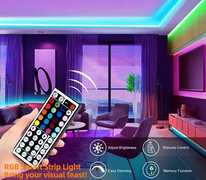 Venta al por mayor Led Digital Strip 60Leds/M RGB Direccionable Led Strip <span class=keywords><strong>Magic</strong></span> Color DC5V Smart Led Pixel Strip - Product Image 3