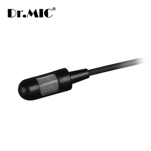 <span class=keywords><strong>Unidirectional</strong></span> đôi tai móc màu đen Tai nghe có dây <span class=keywords><strong>Microphone</strong></span> với <span class=keywords><strong>Mini</strong></span> 4 pin - Product Image 1