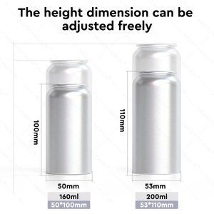 New Design Empty Food Grade Tin Can Bottle Aluminum Capsule Bottles Medicine Tablet <b>Container</b> - Product Image 2