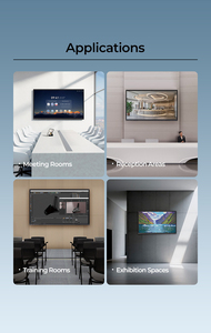 ไวท์บอร์ดอินเทอร์แอคทีฟขนาด 55 นิ้ว ระบบแอนดรอยด์ 14 หน้าจอสัมผัส 4+32G พร้อมกล้องสำหรับการประชุมและการสอน - Product Image 3