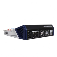 Consola Mezcladora de Audio Digital Profesional de 8 Canales con Cancelación de Ruido y Amplificador de Potencia para Producción de Programas de Audio en Escenario