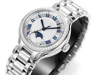 Relojes de Fase Lunar Plateados de Diseño Mecánico de Alta Calidad y Gran Venta - Product Image 5