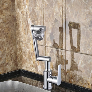 Kawal thiết kế hiện đại duy nhất-lỗ thép không gỉ Vòi Nước Nhà Bếp 360 độ xoay vòi nước cho phòng tắm - Product Image 3