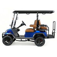 Voiturette de golf électrique, best-sellers, avec contrôleur 72V, 4 places, modèle DC-H-F2+2, surélevée, pour la chasse