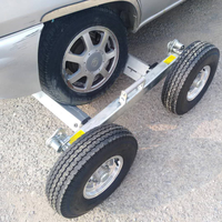 Chariot à roulettes portable en aluminium de 3,5 tonnes avec roulements à billes pour la réparation automobile universelle - Nouveau modèle universel - Restaurants