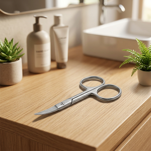 ASAP High Quality Stainless Steel Tip <b>Scissors</b> Set for Cuticle Grooming Mustaches Eyebrow Precision Pedicure Beauty Tool Expert - Product Image 3