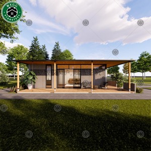 Casa Contenedor Prefabricada Moderna de Una Planta de Alta Calidad Directo de Fábrica con Porche Cubierto para Vivir - Product Image 3