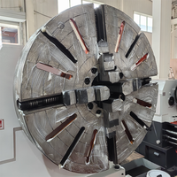 Tour horizontal CNC robuste Yade CW61125*6000 de 6 mètres de grande taille avec 4 stations d'outillage et une vitesse de broche de 3-389 tr/min