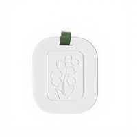 Sachet d'huiles essentielles suspendues personnalisées tablette diffuseur de gypse d'aromathérapie pour armoire domestique plâtre parfumé suspendu