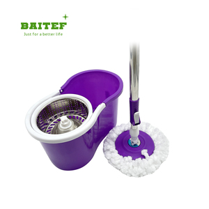 Cổ điển ma thuật 360 độ xoay lau với xô không gỉ Nhà Máy Giá hộ gia đình công cụ làm sạch - Product Image 5