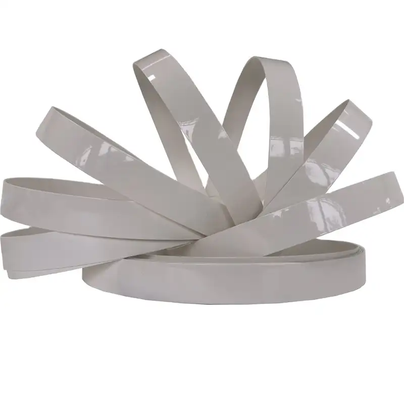 High Quality Glossy White High Gloss PVC Edge Banding Tape For High Gloss Living Roomfurniture Sets