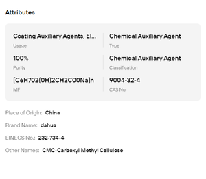 CMC en Polvo de Grado Alimenticio, Carboximetilcelulosa de Sodio para Aditivos Alimentarios - Product Image 6