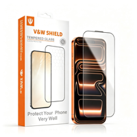 Protection d'écran en verre trempé haute transparence anti-rayures, anti-traces de doigts, sans bulles, dureté 9H, qualité A++, pour iPhone 18 17