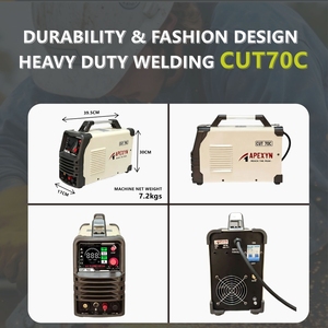 Cortadora de Plasma Portátil APEXYN CUT-70C de 220V, Corte de Metal de hasta 20mm, Corte sin Contacto, Alta Precisión, Inversor IGBT, Arco Piloto - Product Image 2