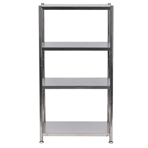 Estante de almacenamiento de acero inoxidable estantes de Metal multiusos 4 niveles organizador de metal multifuncional pequeño estante de cocina para Cocina - Product Image 2