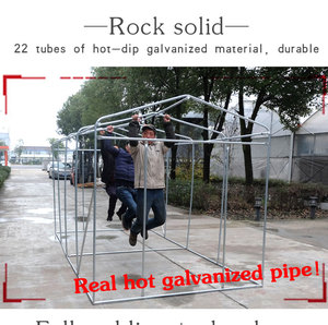 Un petit extérieur Transparent PC Polycarbonate Serre de jardin Cadre en aluminium populaire Couvercle en verre Abri en plastique Véranda - Product Image 3