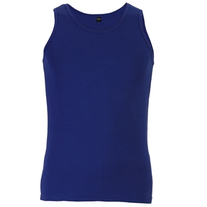 Canotta da Uomo in Bambù Bianco Solido Lavorato a Maglia, Antibatterica, Eco-Friendly, Asciugatura Rapida, Traspirante, Vestibilità Ampia, Girocollo, Casual, Taglie Forti - Product Image 3