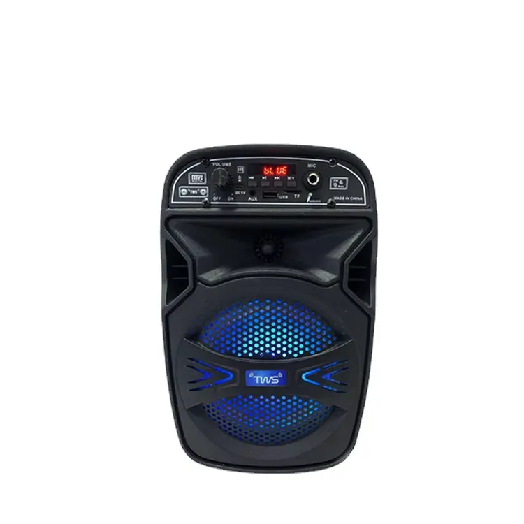 Mini Professional Small Portable Rechargeable Karaoke Sound Box Wireless BT Party Speaker Fashion Portable loudspeaker