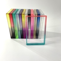 Protecteur de carte BGS, boîte de rangement pour cartes en TPU à effet dégradé, étui pour cartes gradées personnalisé OEM